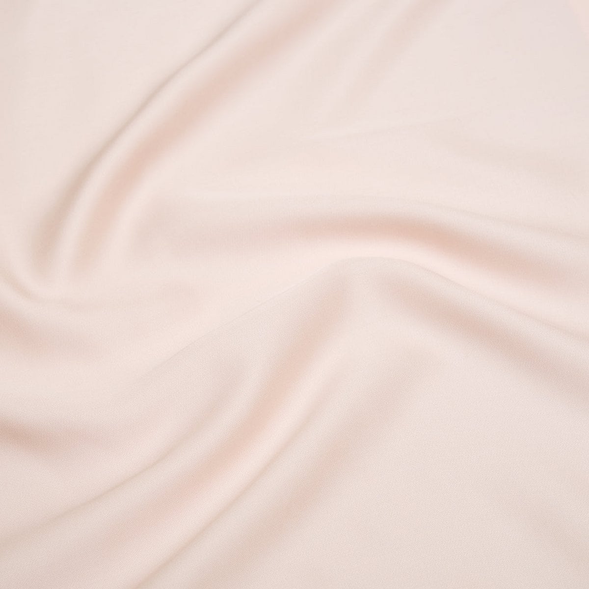 Bettbezug aus Tencel™-Satin, pfirsichfarben-weiß