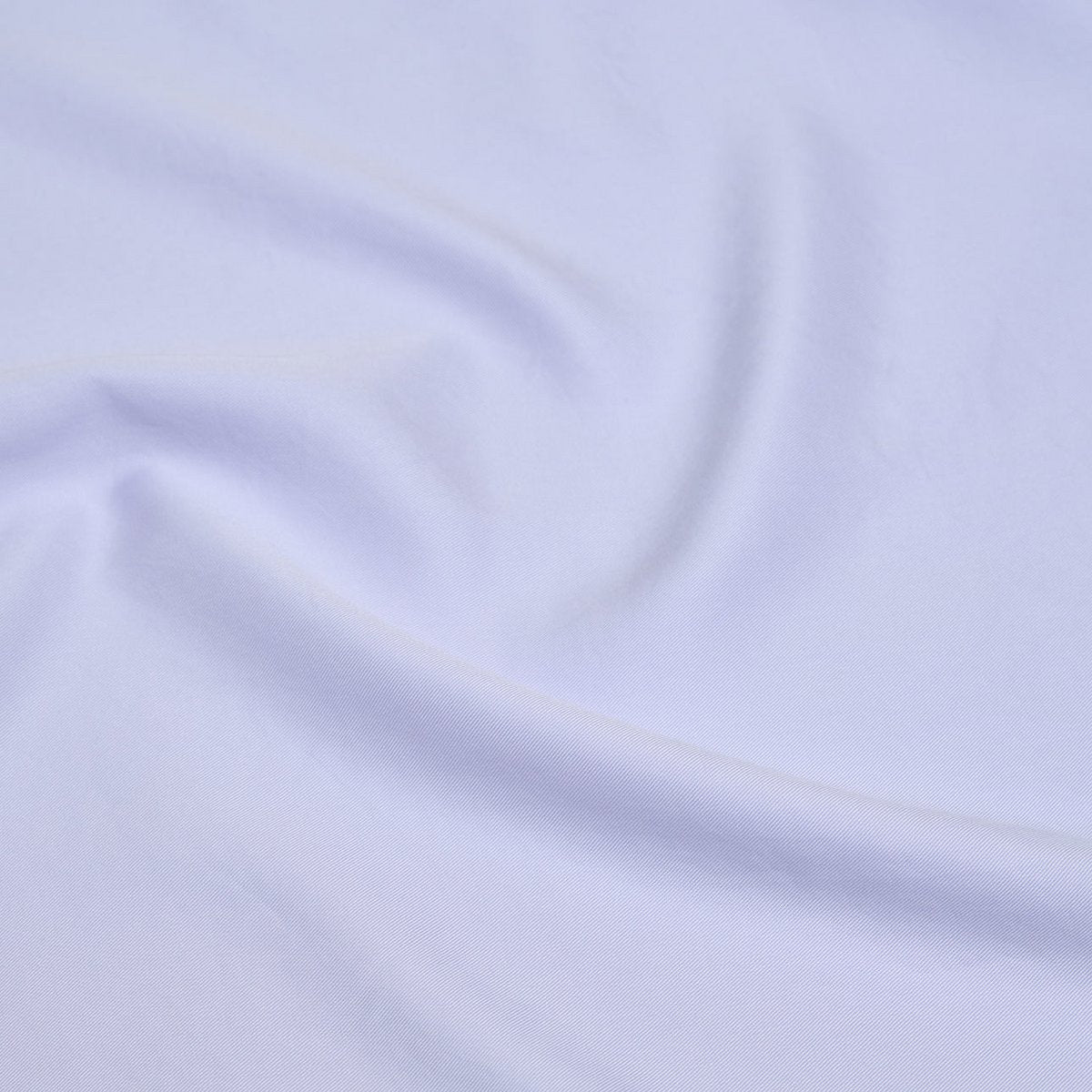 Close-up of the Tencel™ Twill Pillowcase in Lavender Blue fabric texture