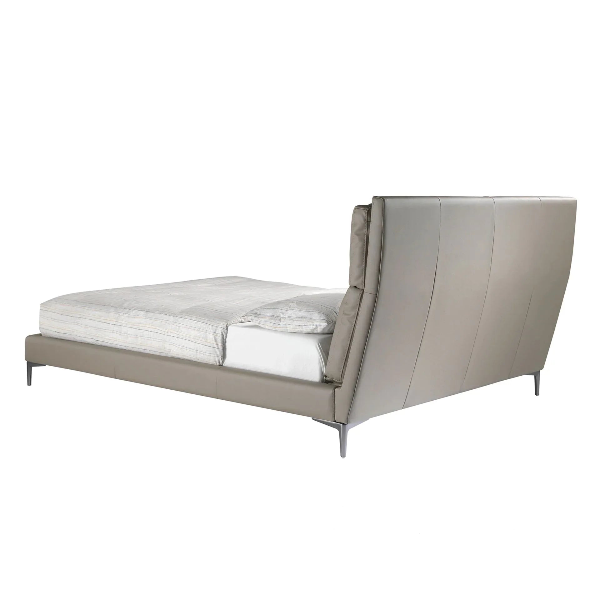 Leipzig 160x200 Polsterbett Kunstleder LENO color mink back