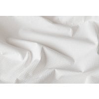 Close-up of the ThermoComfort Frost cotton fabric texture, folded